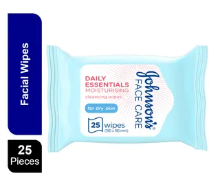 Johnson's Facial Micellar Wipes Dry Skin 25 pcs
