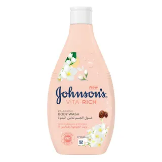 Johnson's Vita Rich Pampering Body Wash with Jojoba Oil & Vitamin E, 250ml