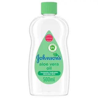 Johnson's Baby Oil with Aloe Vera, 500ml
