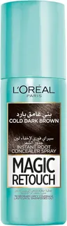 L'Oreal Paris Magic Retouch Instant Root Concealer Spray for Cold Dark Brown Hair, 75ml
