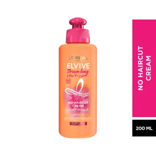 L'Oreal Elvive Dream Long No Haircut Cream for Weakened Long Hair, 200ml