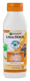 Garnier Ultra Doux Repairing Conditioner with Papaya & Coconut Extracts for Damaged Hair, 350ml