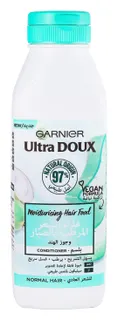 Garnier Ultra Doux Moisturizing Hair Food Conditioner with Coconut & Aloe Vera Extracts for Normal Hair, 350ml