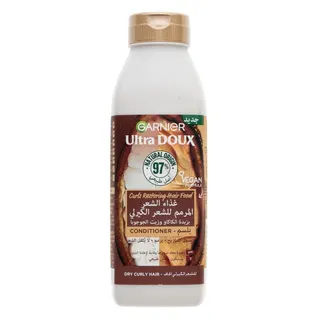 Garnier Ultra Doux Curls Restoring Conditioner with Cocoa Butter & Jojoba Oil for Dry Curly Hair, 350ml