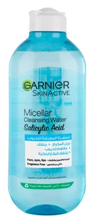Garnier Skin Active Hypoallergenic Micellar Cleansing Water with Salicylic Acid for Acne-Prone Skin, 400ml
