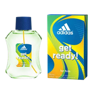 Adidas Get Ready Eau de Toilette Spray for Men, 100ml