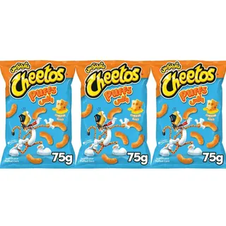 Cheetos Cheese Puffs, 3x75g