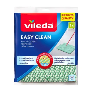 Vileda Easy Clean Microfiber Floor Cloth, 1 Piece