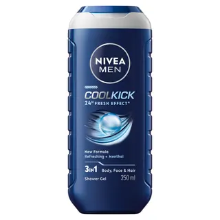 Nivea Men Cool Kick Shower Gel, 250ml