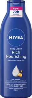 NIVEA Nourishing Body Lotion with Almond Oil & Deep Nourish Serum for Dry to Very Dry Skin, 250ml
