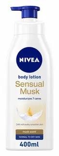 NIVEA Sensual Musk Body Lotion for Normal to Dry Skin, 400ml