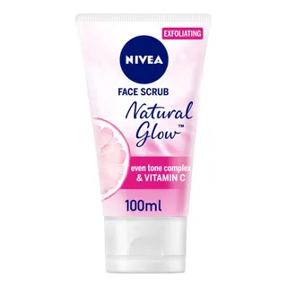 Nivea Natural Glow Exfoliating Face Scrub, 100ml