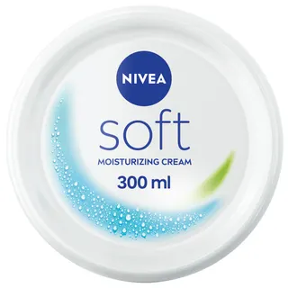 NIVEA Soft Moisturizing Cream with Jojoba Oil & Vitamin E, 300ml