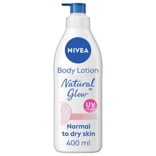 Nivea Natural Glow Body Lotion for All Skin Types, 400ml