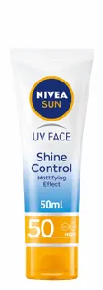 Nivea Sun Face Cream SPF 50 UV Shine Control Tube, 50ml