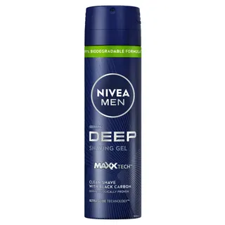 Nivea Men Deep Clean Shave Shaving Gel, 200ml