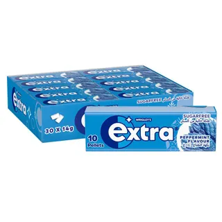 Wrigley's Extra Peppermint Gum 30 pcs x 14 g
