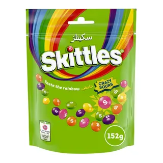 Skittles Crazy Sours Candy, 152g