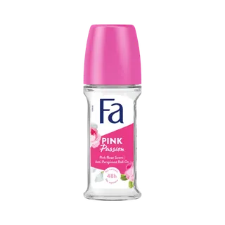 Fa Pink Passion 48H Anti-Perspirant Pink Rose Roll-On Deodorant for Women, 50ml