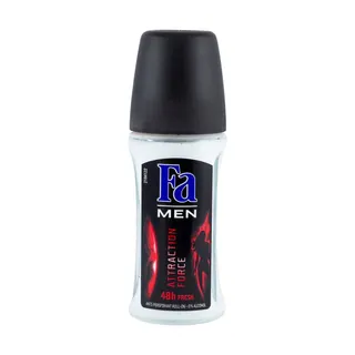 Fa Men Attraction Force 48H Fresh Antiperspirant Roll-On Deodorant, 50ml