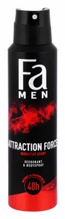 Fa Men Attraction Force 48H Deodorant & Body Spray, 150ml