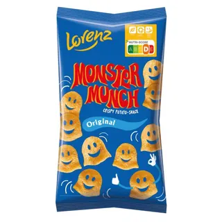 Lorenz Monster Munch Original Flavour Potato Snack, 75g