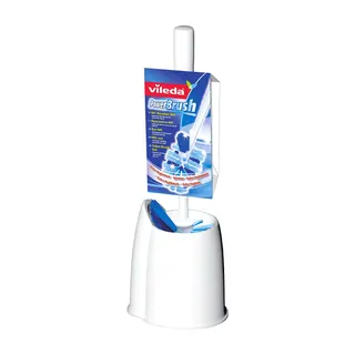 Vileda Powerbrush Toilet Brush Set, 1 Piece