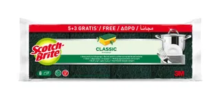 Scotch Brite Classic Ns 5+3 pcs