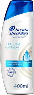 Head & Shoulders Total Care Anti-Dandruff Shampoo for Moisturized & Manageable Hair, 400ml