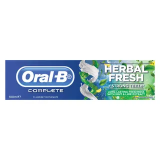 Oral-B Complete Toothpaste & Mouthwash Extra Fresh Mint Flavor, 100ml