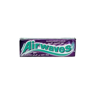 Airwaves Blackcurrant Flavour Gum, 14g