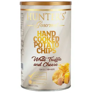 Hunter's Gourmet Hand Cooked White Truffle & Cheese Potato Chips, 150g