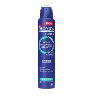 Deonica For Men Invisible Antiperspirant Spray 200ml