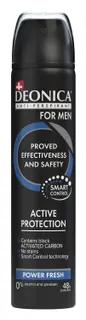 Deonica Power Fresh Antiperspirant Spray for Men, 75ml