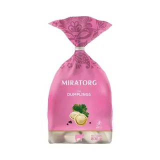 Miratorg Frozen Rose Veal Dumplings, 800g
