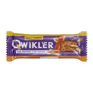 Snaq Fabriq Qwikler Chocolate Bar with Peanut and Milk Caramel, 40g