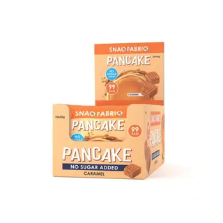 Snaq Fabriq Pancake with Caramel Filling No Sugar Added, 10x45g