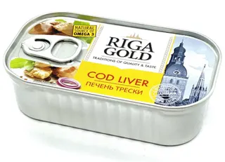 Riga Gold Cod Liver, 120g