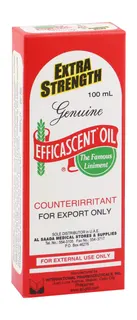 Efficascent Extra Strength Oil Counterirritant, 100ml