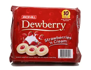 Jack N Jill Dewberry Strawberry (10 Pcs x 33 g) 330 g