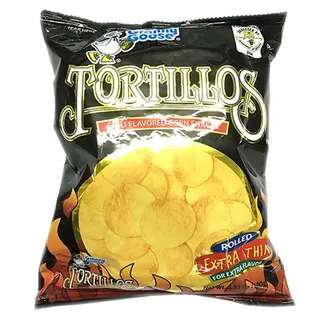 GRANNY GOOSE TORTILLOS CHILLI 100 GM