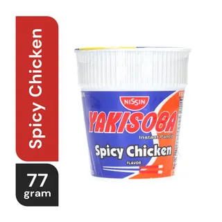 Nissin Yakisoba Spicy Chicken Noodles 77 g