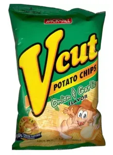 Jack N Jill V Cut Potato Chips Onion & Garlic 60 g
