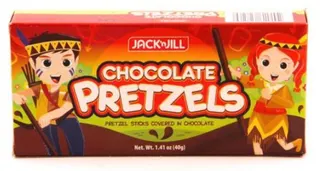Jack N Jill Pretzels Chocolate Sticks 40 g