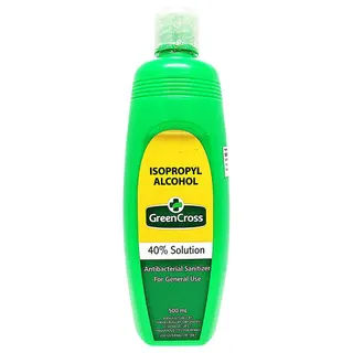 Green Cross 40% Isopropyl Alcohol Solution, 500ml