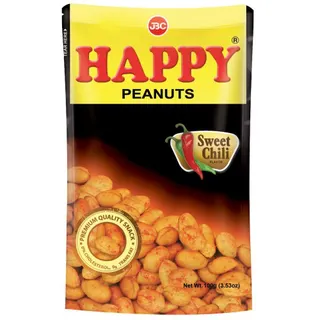Happy Peanuts Sweet Chili 100 G