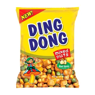 Ding Dong Real Garlic Flavor Mixed Nuts, 95g