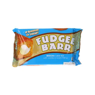 Fudgee Barr Mocha Cake Bar with Vanila Filling, 10x38g