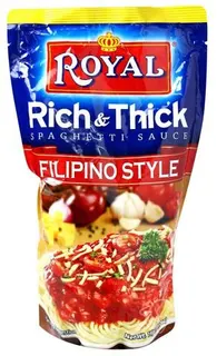 Royal Rich and Thick Spaghetti Sauce - Filipino Style 1kg