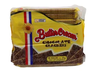 Croley Foods Butter Cream Cracker Chocolate Flavour 10 x 25 g
